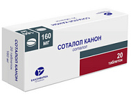 СОТАЛОЛ ТАБ 160МГ №20