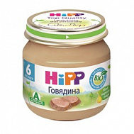 ХИПП ПЮРЕ ТЕЛЯТИНА С 6МЕСЯЦЕВ 80Г