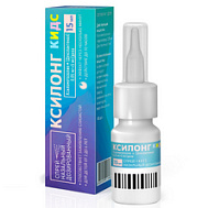 КСИЛОНГ КИДС СПРЕЙ НАЗАЛЬНЫЙ 0,05МГ+5МГ/ДОЗА 15МЛ