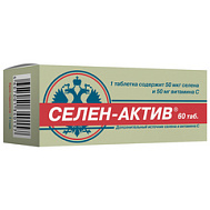 СЕЛЕН-АКТИВ ТАБЛ. №60