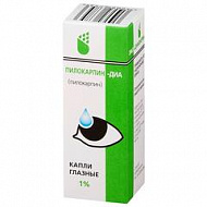 ПИЛОКАРПИН КАПЛИ ГЛ. 1% 10МЛ