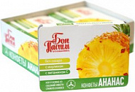 БОН ПАСТИЛЬ КОНФЕТЫ ФРУКТОВАЯ МЯКОТЬ АНАНАС 12Г