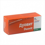 картинка ДУОВИТ ДР. №40 ДУОВИТ ДР. №40 купить за 295 руб. руб. - интернет-аптека «Фиалка». Санкт-Петербург. фото смотреть купить заказать цена