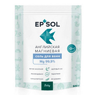 СОЛЬ Д/ВАННЫ EPSOL АНГЛИЙСКАЯ МАГНИЕВАЯ ДЕТСКАЯ 500Г