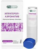 ИПРАТЕРОЛ АЭРОЗОЛЬ Д/ИНГАЛЯЦИЙ 20+50МКГ/ДОЗА 200ДОЗ