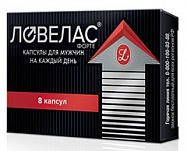 картинка ЛОВЕЛАС ФОРТЕ КАПС №8 ЛОВЕЛАС ФОРТЕ КАПС №8 купить за 1 200 руб. руб. - интернет-аптека «Фиалка». Санкт-Петербург. фото смотреть купить заказать цена