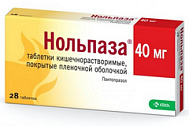 НОЛЬПАЗА ТАБ 40МГ №14