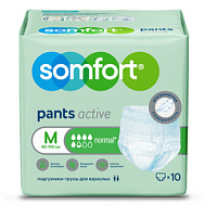 СОМФОРТ ТРУСЫ ПАНТС АКТИВ НОРМАЛ M №10