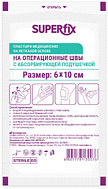 СУПЕРФИКС ПОВЯЗКА САМОКЛЕЯЩАЯСЯ 6*10СМ №1