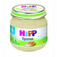 ХИПП ПЮРЕ КРОЛИК С 6 МЕСЯЦЕВ 80Г