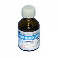 БОРНАЯ КИСЛОТА СПИРТОВОЙ РАСТВОР 3% 25МЛ