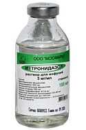 МЕТРОНИДАЗОЛ Р-Р Д/ИНФ ФЛ 5МГ/МЛ 100МЛ №44