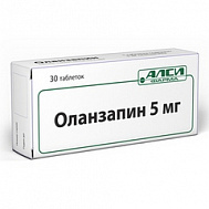 ОЛАНЗАПИН ТАБ 5МГ №30