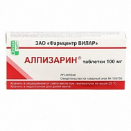 АЛПИЗАРИН ТАБ 100МГ №20