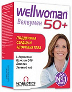 картинка ВЕЛВУМЕН 50+ ТАБ №30 ВЕЛВУМЕН 50+ ТАБ №30 купить за 790 руб. руб. - интернет-аптека «Фиалка». Санкт-Петербург. фото смотреть купить заказать цена