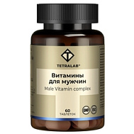 ВИТАМИННЫЙ КОМПЛЕКС Д/МУЖЧИН ТЕТРАЛАБ ТАБ №60
