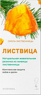 ВИТАТЕКА СМОЛКА ЖЕВАТЕЛЬНАЯ РЕЗИНКА ЛИСТВИЦА ИЗ ЖИВИЦЫ №4