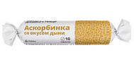 АСКОРБИНКА С САХАРОМ ВИТАТЕКА ТАБ №10 КРУТКА ДЫНЯ