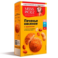 МИССИС ПИКЕЗ ПЕЧЕНЬЕ Б/ГЛЮТЕНА ОВСЯНОЕ С АРАХИСОМ 100Г