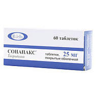 СОНАПАКС ТАБ П/О 25МГ №60