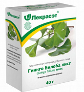 ГИНКГО БИЛОБА ЛИСТ ПЛЮС 40Г
