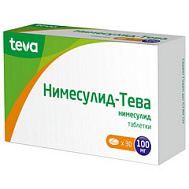 НИМЕСУЛИД-ТЕВА ТАБ 100МГ №30