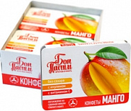 БОН ПАСТИЛЬ КОНФЕТЫ ФРУКТОВАЯ МЯКОТЬ МАНГО 12Г