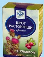 РАСТОРОПША ШРОТ ПРЯНЫЙ С КЛЮКВОЙ 50Г
