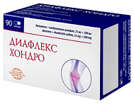 ДИАФЛЕКС ХОНДРО КАПС 25МГ+200МГ №90
