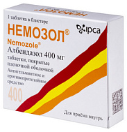 НЕМОЗОЛ ТАБ 400МГ №1