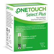 ТЕСТ-ПОЛОСКИ УАН ТАЧ СЕЛЕКТ ПЛЮС №50